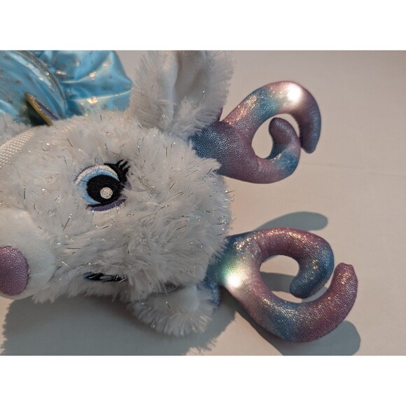 Build a Bear Glisten Plush Reindeer 13" Lights Up Works! Christmas Santa’s Deer - Picture 6 of 11